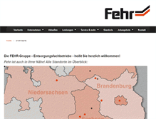 Tablet Screenshot of fehr.de